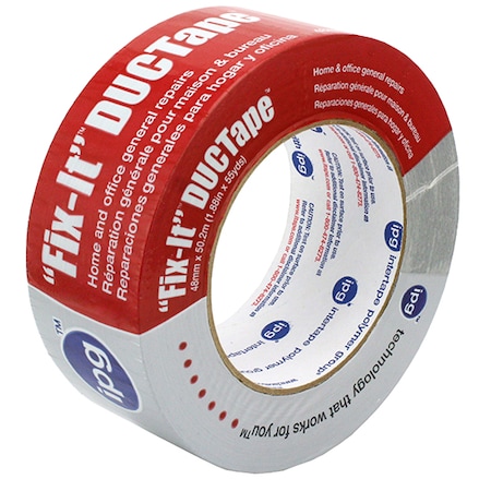Intertape 1.88" x 55 Yds Silver Fix-It Utility Duct Tape 6900